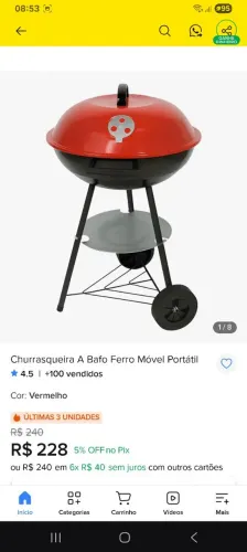 Churrasqueira a bafo