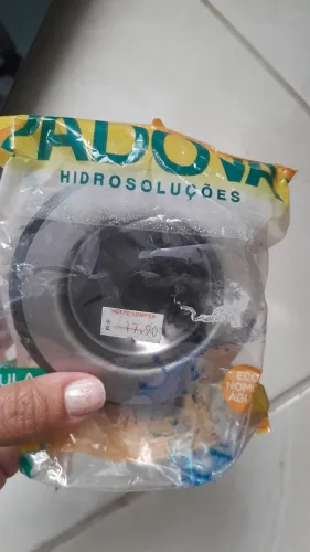 Pia inox com peça de vedação 