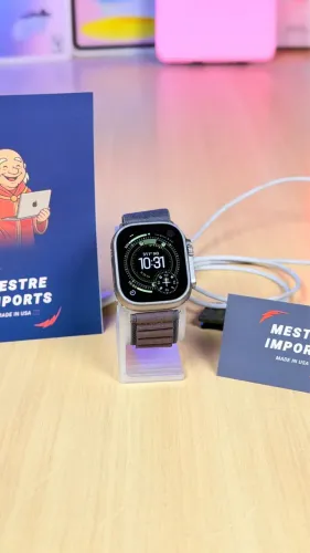 Apple Watch Ultra 2 Natural Semi Novo (LOJA FÍSICA) 3 MESES DE GARANTIA 