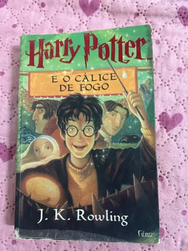 Livro Harry Potter e o cálice de fogo