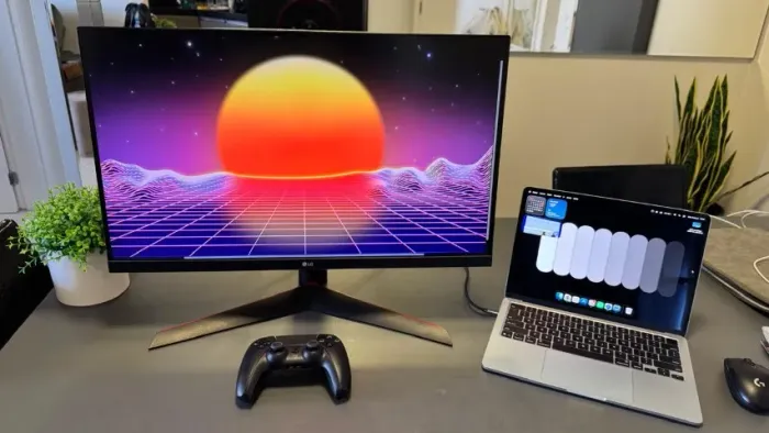 Monitor LG 27" FullHD 144hz IPS 1ms HDR e ajuste de altura/rotação/pivot