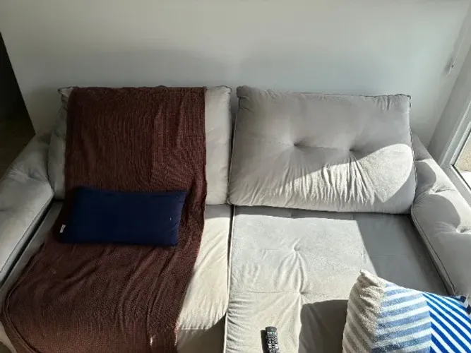 sofá retratil e reclinável