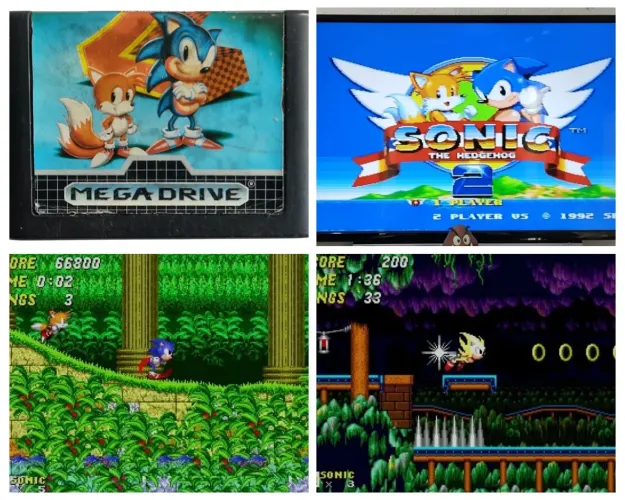 Sonic 2 Sega mega drive 