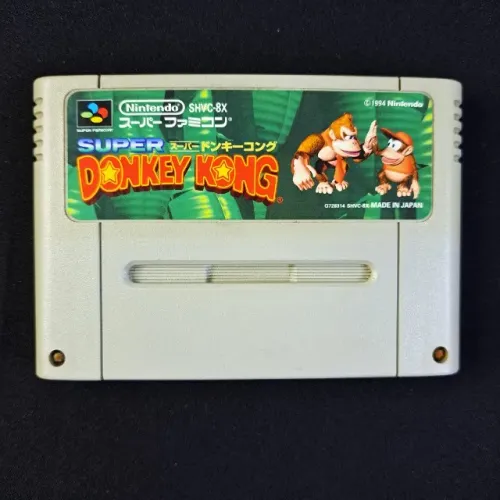 Donkey Kong Country 1 Original Super Famicom Japonês Nintendo SNEs