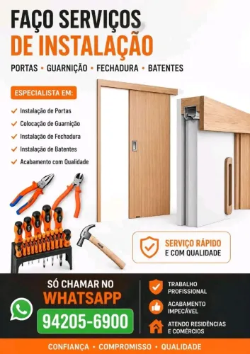 Instalação de portas