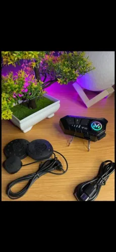 Fone de ouvido pra capacete 