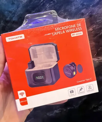 MICROFONE LAPELA WIRELESS ?