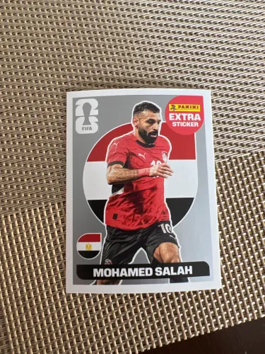 figurinha mohamed salah prata copa 2026