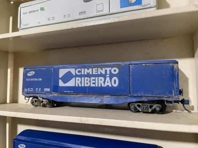 Vagão FLD cimento Ribeirão