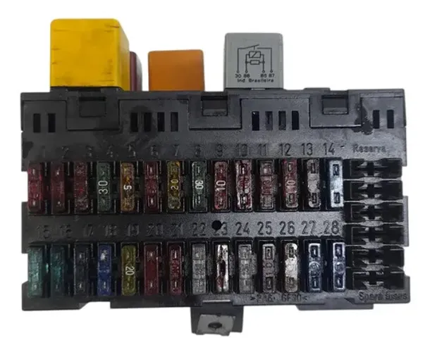 Caixa Fusível Interna Vw Gol 1.0 16v 1999    205276