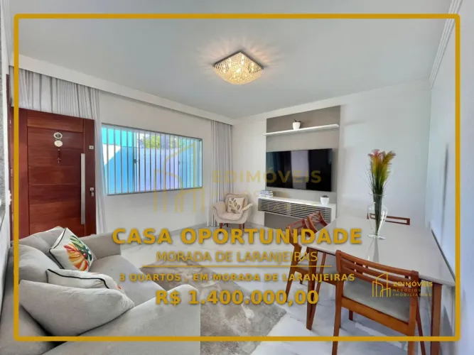 Seu Novo Lar em Morada de Laranjeiras Casa Linear com Estilo e Conforto!
