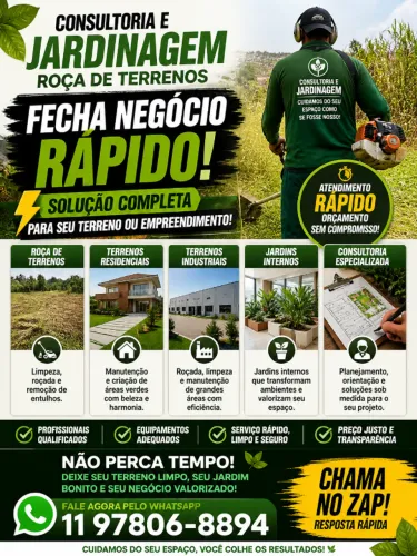 Soluções jardinagem