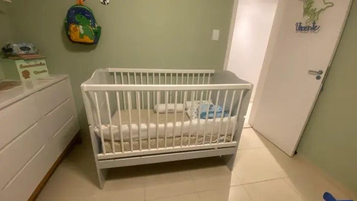 Berço que vira cama 