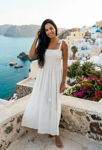 Vendo vestido branco lindo