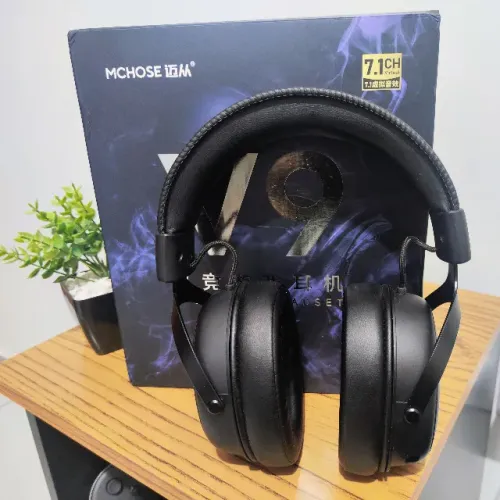 Headset Gamer MCHOSE V9 Pro 7.1 Wireless 2.4Ghz/Bluetooth/USB - Completo