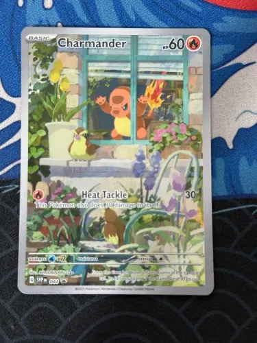 Card Pokémon - Charmander - 044 - MP - Inglês 