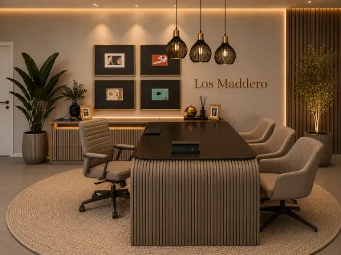 Mesa Executiva CEO Furniture Premium. Alto Padrão Em L Medidas L 270cm x L270cm x A74cm