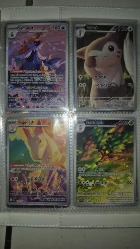 Coleção de cartas pokemon