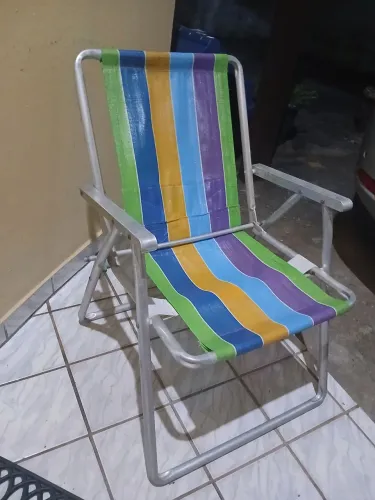 Cadeira de praia e piscina