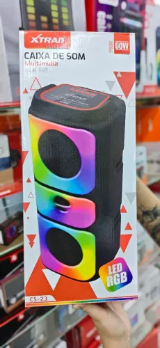 Caixa de Som Sem Fio Xtrad 50w