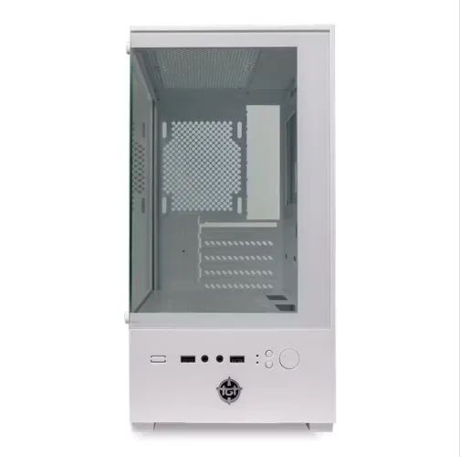 Gabinete Gamer TGT Legion, Mini-Tower, Lateral de Vidro, Branco, TGT-LGN-WH