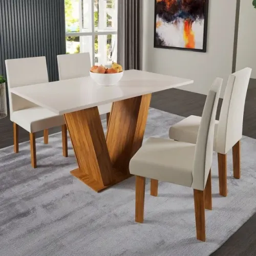 Mesa De Jantar 4 Pessoas