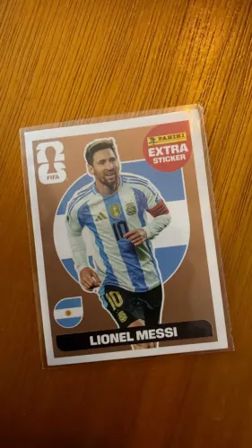 FIGURINHA LEGEND MESSI BRONZE