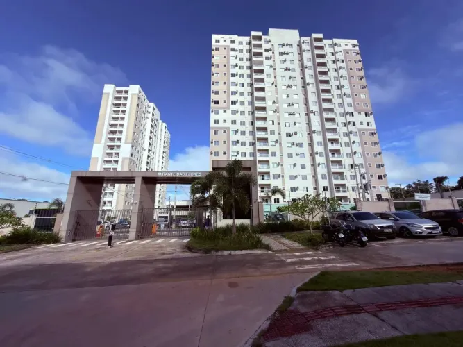 Condomínio Mirante das Flores com 2 Quartos na ponta negra
