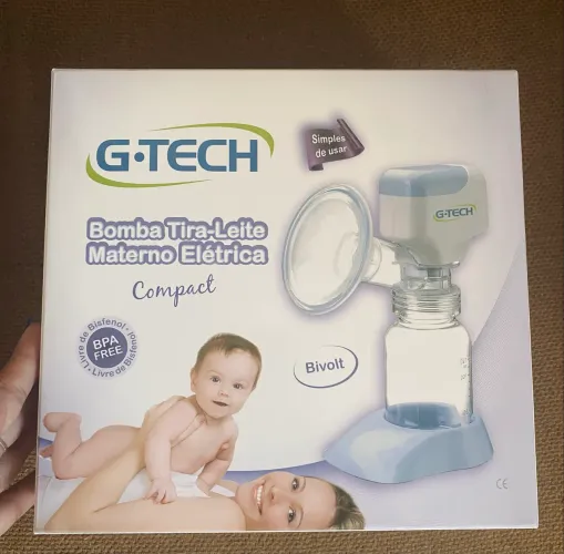 Bomba tira leite materno elétrica G-Tech