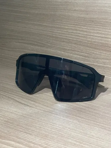 Óculos Esportivo Preto Fumê