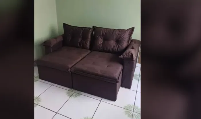 Sofá direto de fábrica, variedade de modelos e tamanhos, trabalhamos com material Suede,
