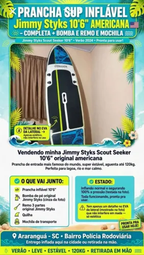 Prancha SUP stand up paddle