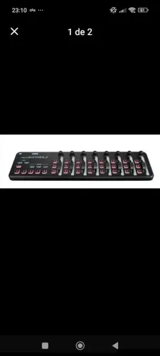 Vendo Korg Nanokontrol 2 (novíssimo na cx)