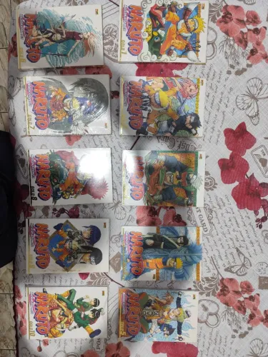 Lote de Mangás Naruto (Gold) - Volumes 1 ao 20
