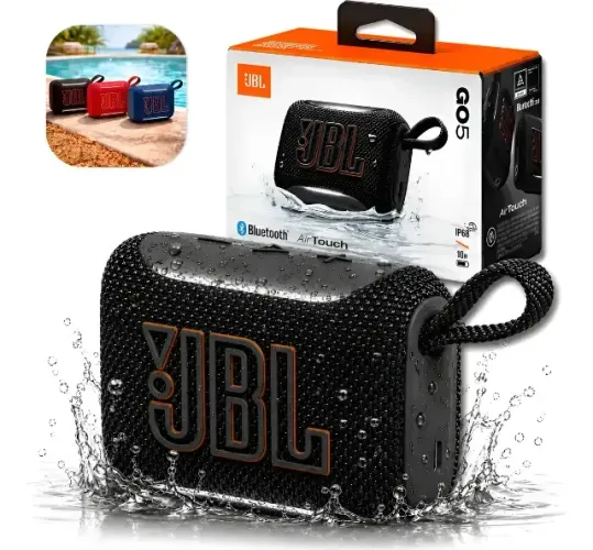 PRODUTO LACRADO- NOVO - COM GARANTIA - Caixa De Som ORIGINAL JBL Go 5