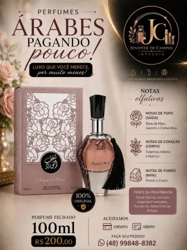 Perfume Árabe feminino