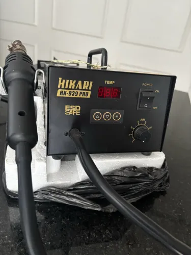 Estação de Retrabalho SMD Hikari HK-939 PRO - 1 ano de uso