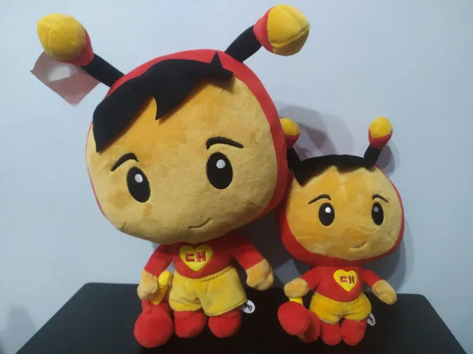 Pelúcia Chapolin Grande e Pequeno OFICIAIS