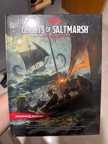 Livro D&D 5e Ghost of Saltmarsh