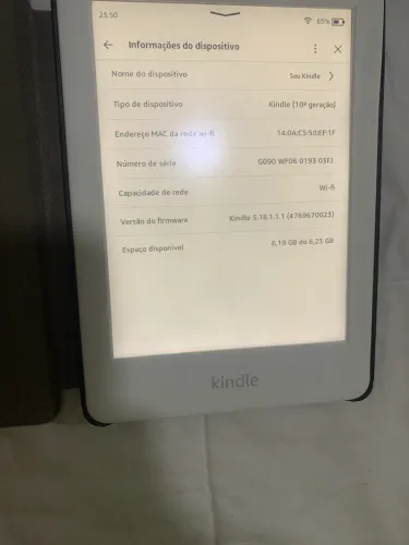 Kindle 10 geração