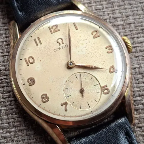 Omega cal 410 vintage à corda 1950