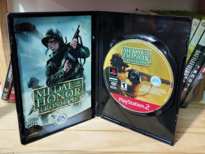 Jogo Medalha de Honra Frontline para Ps2