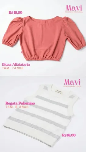 Roupas desapego infantil