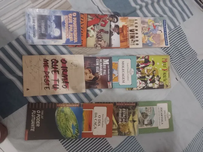 12 livros mistos 