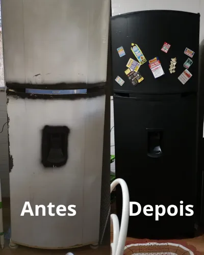 Envelopamento de Geladeira , e móveis ZAP *