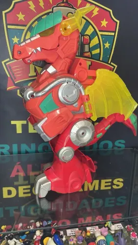 Boneco Red Ranger Thnderzord Power Rangers