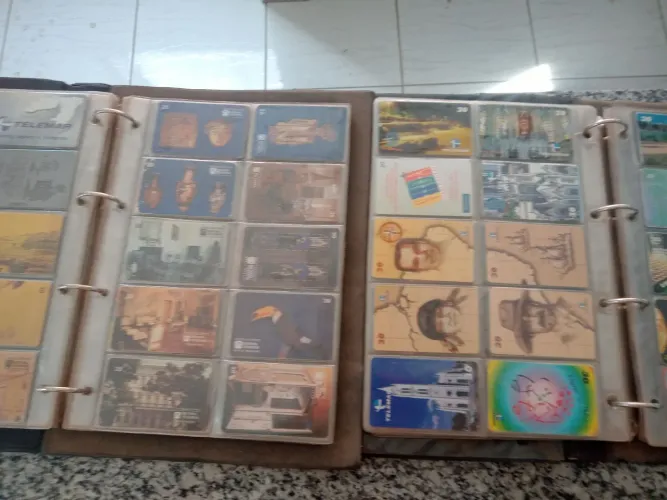 Coleção cartão telemar 