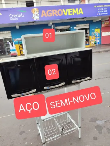 ARMARIO AÇO PAREDE .. LERRR ANUNCIO