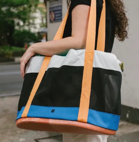 Bolsa de Transporte Zee.Cat Polo para Gatos - Praticamente Nova