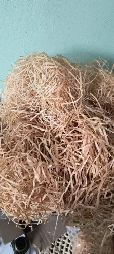 Palha natural para embalagem
